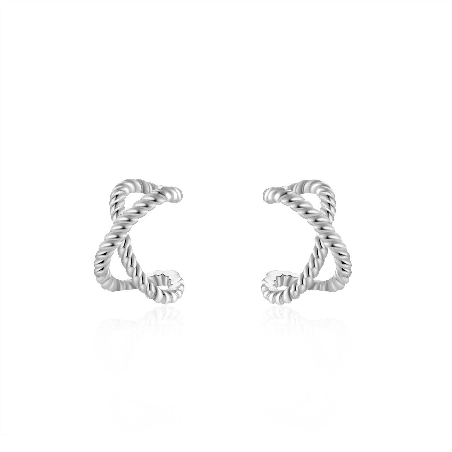 Criss Cross Cuffs Earring