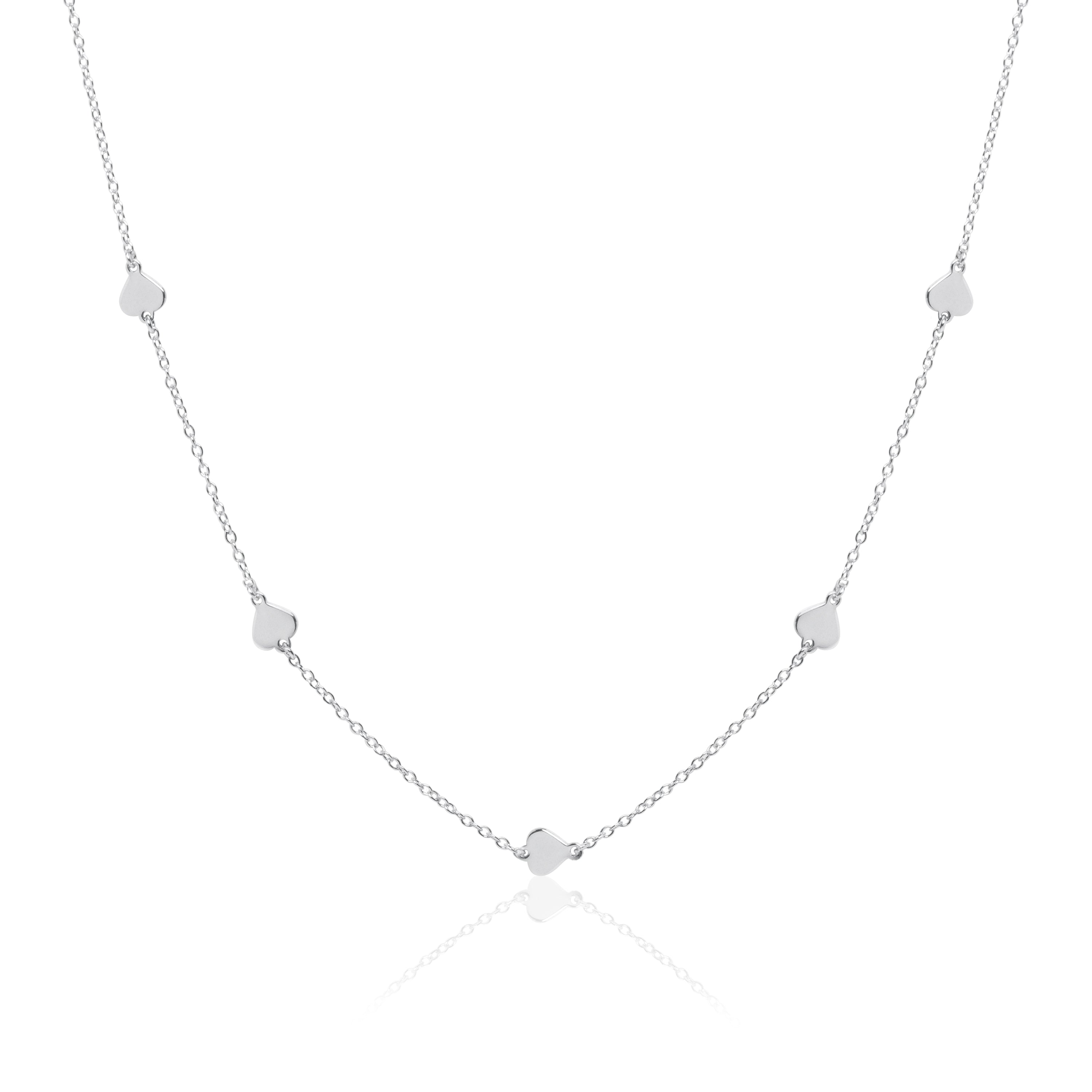 Love Silver Necklace