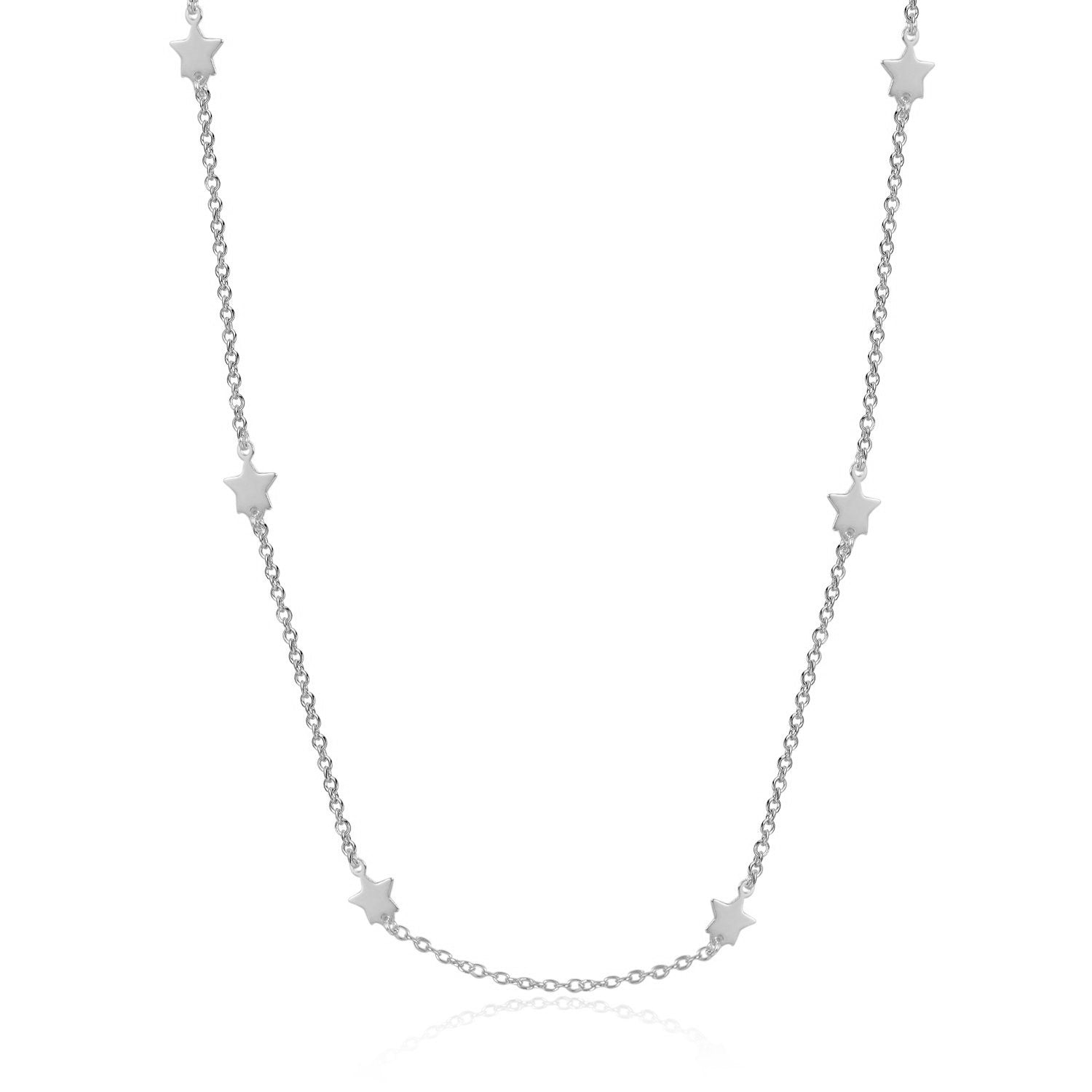 Make a Wish Silver Necklace