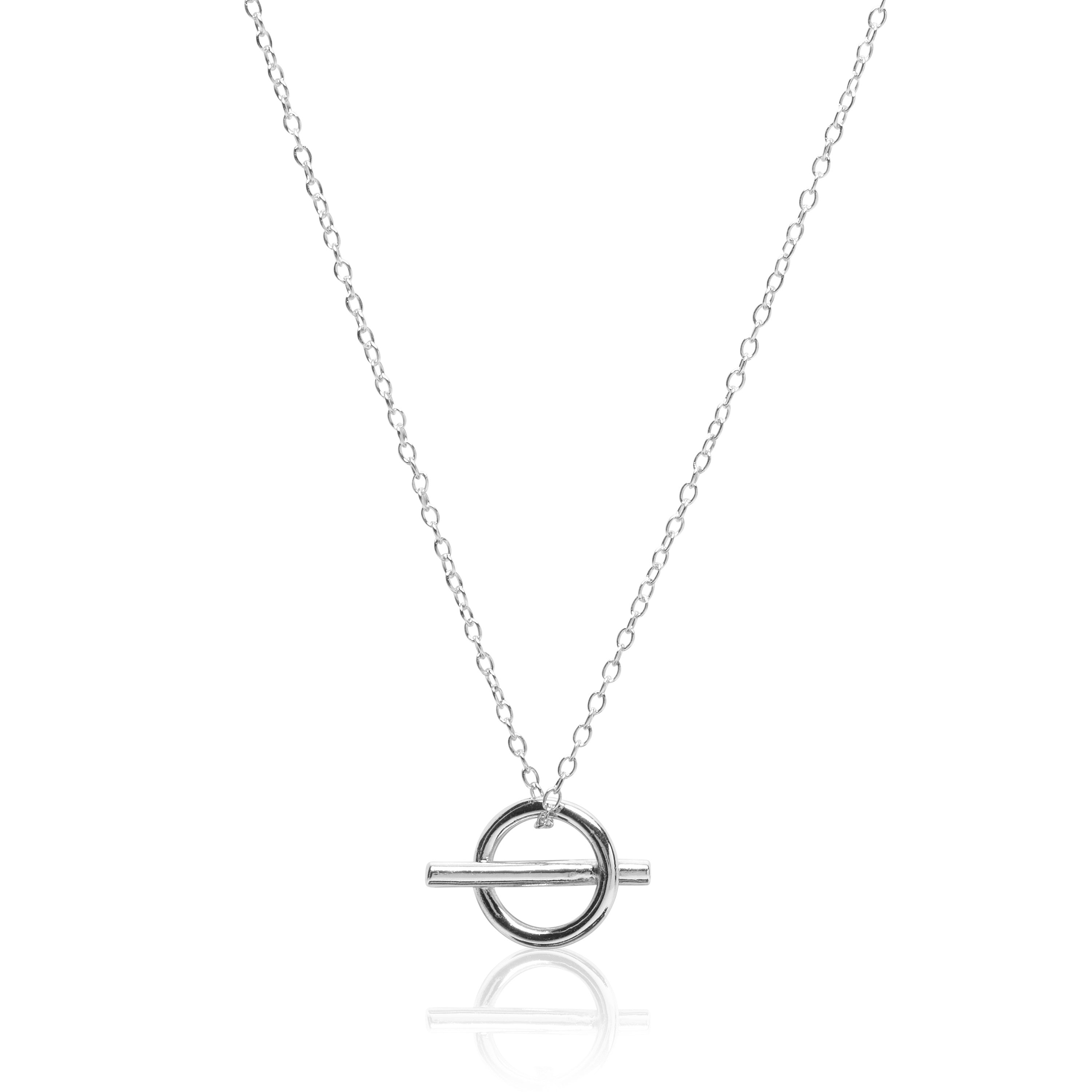 Saturn Vibes Silver Necklace