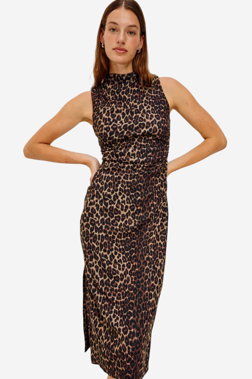 Rebecca Dress - Brown Nala