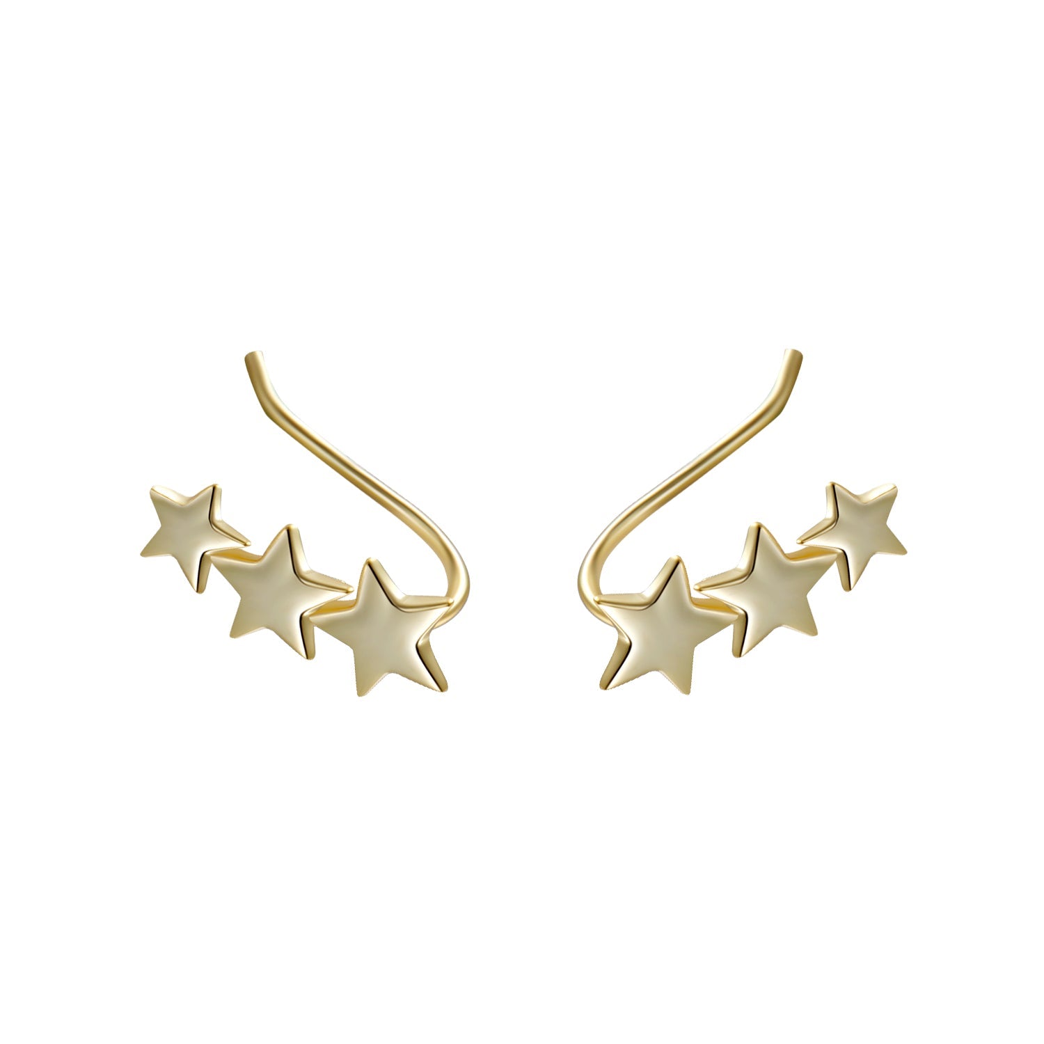 Stars Constellation Crawler Earrings