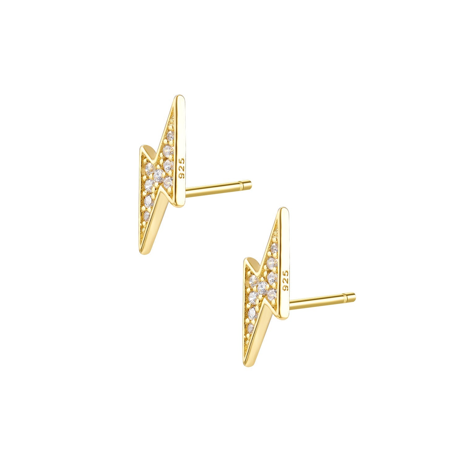 CZ Lighting Stud Earrings