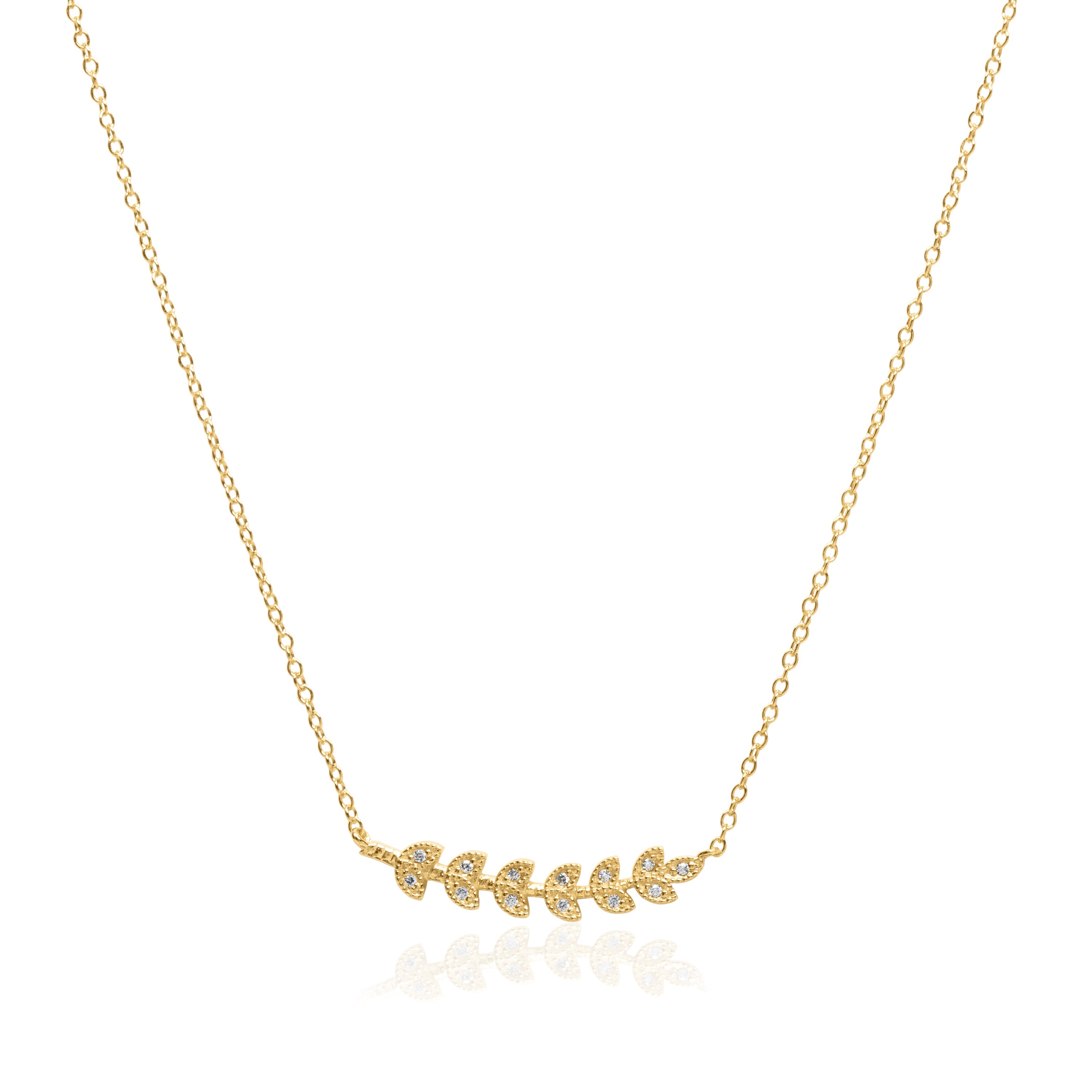 Leaves in the Wind Necklace