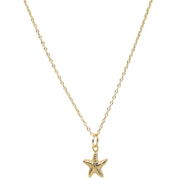 Starfish Charm Pendant Necklace