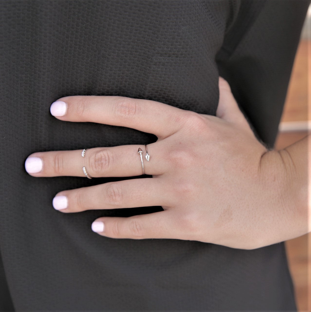 Open Mind Ring, Silver